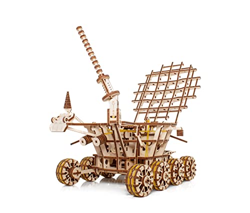 EWA Eco-Wood-Art - 3D-Holzpuzzle für Jugendliche und Erwachsene - LUNOKHOD - DIY-Bausatz, Selbstmontage, kein Kleber erforderlich - 424 Stück, Natürlich EWA Eco-Wood-Art - 3D-Holzpuzzle für Jugendliche und Erwachsene - LUNOKHOD - DIY-Bausatz, Selbstmontage, kein Kleber erforderlich - 424 Stück, Natürlich von EWA Eco-Wood-Art