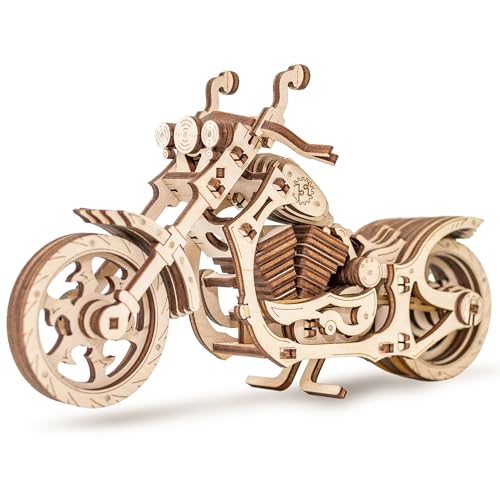 EWA Eco-Wood-Art EWA EcoWoodArt 3D Holzpuzzle für Jugendliche und Erwachsene-Mechanisches Cruiser-Motorradmodell-DIY-Bausatz des Rades, kein Kleber erforderlich, Mittel EWA Eco-Wood-Art EWA EcoWoodArt 3D Holzpuzzle für Jugendliche und Erwachsene-Mechanisches Cruiser-Motorradmodell-DIY-Bausatz des Rades, kein Kleber erforderlich, Mittel von EWA Eco-Wood-Art