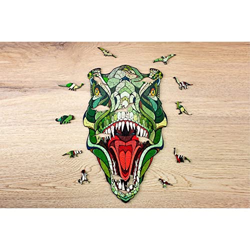 Öko Holz Kunst T-rex von EWA Eco-Wood-Art