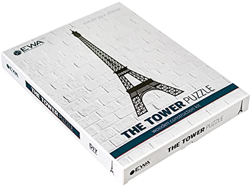 EWA Eco-Wood-Art Tower EWA EcoWoodArt Holzpuzzles Design-Polygonales Puzzle des Turms-Souvenir, Geschenk, Küche, Wohnkultur, Interieur, Schwarz EWA Eco-Wood-Art Tower EWA EcoWoodArt Holzpuzzles Design-Polygonales Puzzle des Turms-Souvenir, Geschenk, Küche, Wohnkultur, Interieur, Schwarz von EWA Eco-Wood-Art