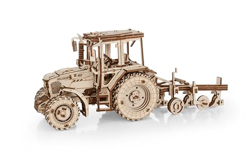 EWA Eco-Wood-Art - Traktor BELARUS-82.3 mit PFLUG - 3D-Holzpuzzle für Jugendliche und Erwachsene, 14+ - DIY-Bausatz, Selbstmontage, kein Kleber erforderlich - 325 Stück EWA Eco-Wood-Art - Traktor BELARUS-82.3 mit PFLUG - 3D-Holzpuzzle für Jugendliche und Erwachsene, 14+ - DIY-Bausatz, Selbstmontage, kein Kleber erforderlich - 325 Stück von EWA Eco-Wood-Art