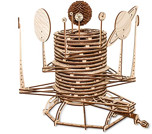 EWA EcoWoodArt 3D Holzpuzzle für Jugendliche und Erwachsene - Mechanisches Sonnensystemmodell - Astronomisches Raumplanetarium DIY-Bausatz, Selbstmontage, kein Kleber erforderlich EWA EcoWoodArt 3D Holzpuzzle für Jugendliche und Erwachsene - Mechanisches Sonnensystemmodell - Astronomisches Raumplanetarium DIY-Bausatz, Selbstmontage, kein Kleber erforderlich von EWA Eco-Wood-Art