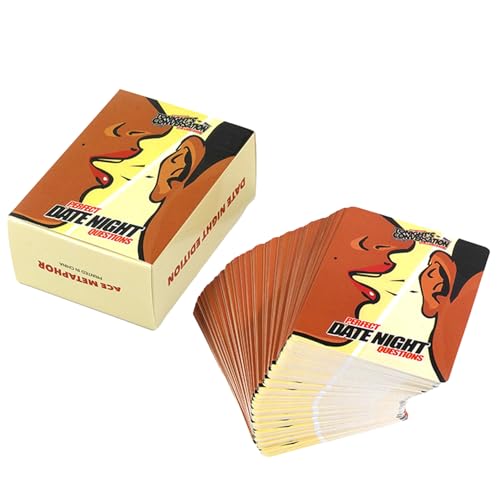 EWOKE Kartenspiel für Paare - Beziehungsfragen Kartenspiel - Tragbares Liebeskartenspiel für Familien, Paare, Mädchen von EWOKE
