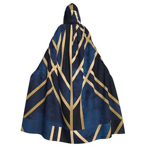 EWQrtyy Umhang mit abstraktem geometrischem Druck, Halloween-Kapuzenumhang für Kostümpartys, Karneval, Partyzubehör mit großer Kapuze EWQrtyy Umhang mit abstraktem geometrischem Druck, Halloween-Kapuzenumhang für Kostümpartys, Karneval, Partyzubehör mit großer Kapuze von EWQrtyy