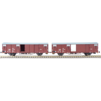 EXACT TRAIN EX20466 H0 2er-Set Güterwagen Gbs, DR, Ep. IV von EXACT TRAIN