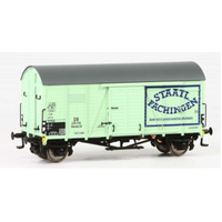 EXACT TRAIN EX20767 H0 Gedeckter Güterwagen Oppeln "Staatl. Fachingen", DB, Ep. III von EXACT TRAIN