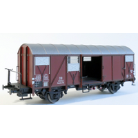 EXACT TRAIN EX20981 H0 Gmmhs 56 EUROP mit Bremserbühne und aluminium Luftklappen, Nr. 290041, DB, Ep. III von EXACT TRAIN