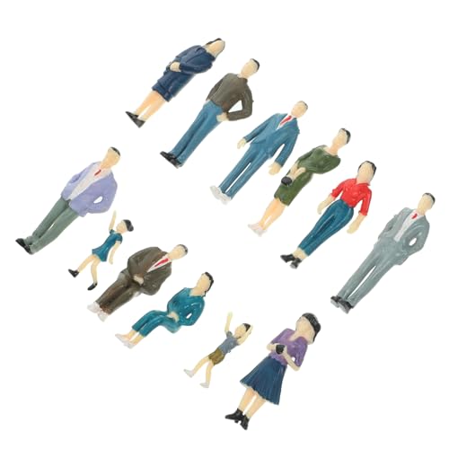 12Pcs Simulation Charaktermodell Züge Modell Dekoration Teile O Messen Menschen Bemalte Passagierfiguren Skalierung Menschen Figuren Zugleitmodelle Layout Requisiten Figuren EXAOMBLE 12Pcs Simulation Charaktermodell Züge Modell Dekoration Teile O Messen Menschen Bemalte Passagierfiguren Skalierung Menschen Figuren Zugleitmodelle Layout Requisiten Figuren EXAOMBLE von EXAOMBLE