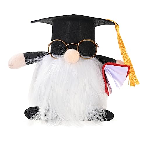 EXAOMBLE 1 Stück Puppe Für Die Abschlusssaison Mini Grad Kappe Plüschtier Leuchtende Dekorationen GNOME Puppe Dekoration Film Fee Zwergpuppe Puppenornament Stoff Black EXAOMBLE 1 Stück Puppe Für Die Abschlusssaison Mini Grad Kappe Plüschtier Leuchtende Dekorationen GNOME Puppe Dekoration Film Fee Zwergpuppe Puppenornament Stoff Black von EXAOMBLE