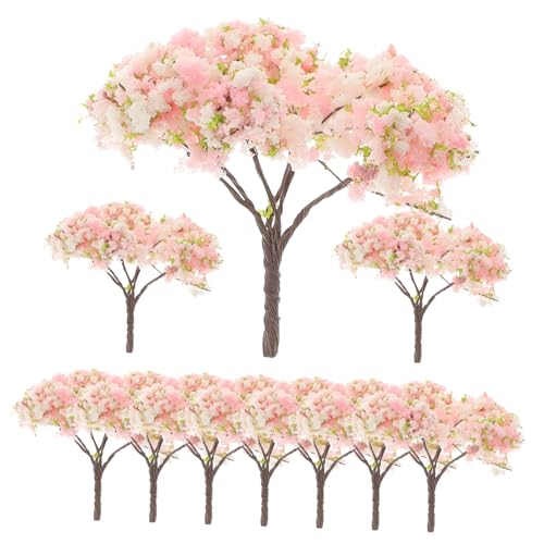 EXAOMBLE 10Stücke Künstliche Kirschblüten Miniature Cherry Blossom Dekorationsbaum für DIY Bastelarbeiten Hochzeits und Frühlingsdeko EXAOMBLE 10Stücke Künstliche Kirschblüten Miniature Cherry Blossom Dekorationsbaum für DIY Bastelarbeiten Hochzeits und Frühlingsdeko von EXAOMBLE