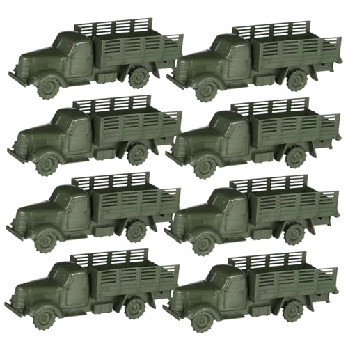 EXAOMBLE 12 Stück Teiliges Militärfahrzeug Spielzeugset für Sandspielzeug mit Klassischen Trucks für Kreative Spielaktivitäten Fotodekoration EXAOMBLE 12 Stück Teiliges Militärfahrzeug Spielzeugset für Sandspielzeug mit Klassischen Trucks für Kreative Spielaktivitäten Fotodekoration von EXAOMBLE