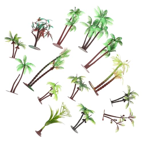 EXAOMBLE 14St Modellbaum Kokosnuss Diorama-Basis Mini-Modellbäume Kuchen Topper Bäume stylingbã¼rsten Landschaftsdekoration Mini-Szenen-Accessoire Landschaft DIY Zubehör Plastik Green EXAOMBLE 14St Modellbaum Kokosnuss Diorama-Basis Mini-Modellbäume Kuchen Topper Bäume stylingbã¼rsten Landschaftsdekoration Mini-Szenen-Accessoire Landschaft DIY Zubehör Plastik Green von EXAOMBLE