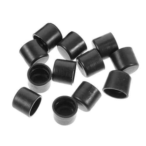 EXAOMBLE 16pcs Foosball-stangenkappen Für 0,5-0,7 M Tische 8mm Eisensicherheit Endkappen Tischfußballzubehör Für Foosball-Tisch-wartung von EXAOMBLE