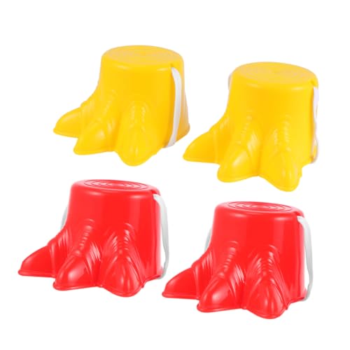 EXAOMBLE 2 Paar Stelzenschuhe Walker Plattform Befestigung Schwamm Pad Tablett Kriechendes Haustier Rinden Boxziel Anti Rutsch Dekoration Futterspender Rindengriff Kunststoff EXAOMBLE 2 Paar Stelzenschuhe Walker Plattform Befestigung Schwamm Pad Tablett Kriechendes Haustier Rinden Boxziel Anti Rutsch Dekoration Futterspender Rindengriff Kunststoff von EXAOMBLE