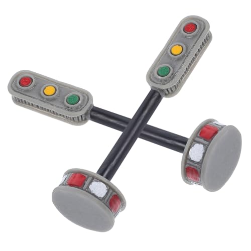 EXAOMBLE 2 Stück Ampelmodell klein drinnen Nacht Verkehr Mini-Street-Post-Lights-Modell Mini-Dorflichter winzige Lampe Modell Straßenlaterne Miniatur-Straßenlaterne Harz EXAOMBLE 2 Stück Ampelmodell klein drinnen Nacht Verkehr Mini-Street-Post-Lights-Modell Mini-Dorflichter winzige Lampe Modell Straßenlaterne Miniatur-Straßenlaterne Harz von EXAOMBLE