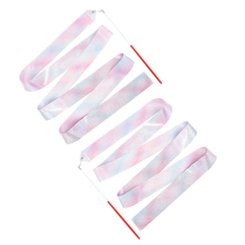 EXAOMBLE 2 Stück Bänder Für Rhythmische Gymnastik Bänder Klebt Tanzbänder Party Tanzende Luftschlangen Buntes Band Schleife Turnsachen Zirkus Ribbon -Streamer Gymnastikband Polyester EXAOMBLE 2 Stück Bänder Für Rhythmische Gymnastik Bänder Klebt Tanzbänder Party Tanzende Luftschlangen Buntes Band Schleife Turnsachen Zirkus Ribbon -Streamer Gymnastikband Polyester von EXAOMBLE
