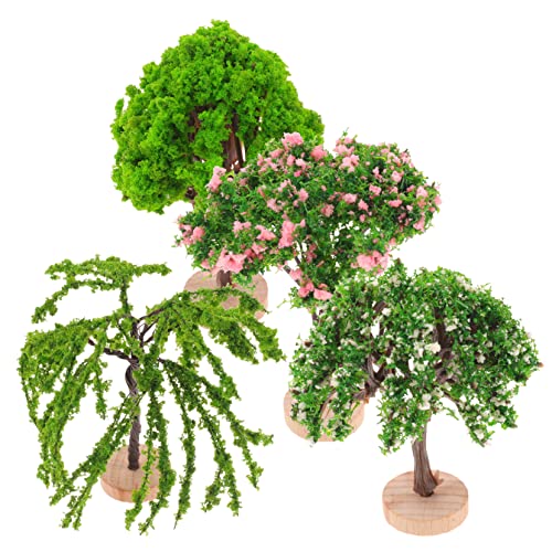 EXAOMBLE 4Stücke Straßenbaum Landschaftsbäume für DIY Gartendekoration und Sandtischgestaltung Langlebig und Leicht für Modellbau und Mikrolandschaften EXAOMBLE 4Stücke Straßenbaum Landschaftsbäume für DIY Gartendekoration und Sandtischgestaltung Langlebig und Leicht für Modellbau und Mikrolandschaften von EXAOMBLE