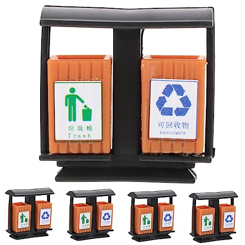 EXAOMBLE 5Stücke Teiliges Mini Mülltonnen für Puppenhaus Dekoration Material Kreative Tischdeko Zubehör für DIY Projekte EXAOMBLE 5Stücke Teiliges Mini Mülltonnen für Puppenhaus Dekoration Material Kreative Tischdeko Zubehör für DIY Projekte von EXAOMBLE