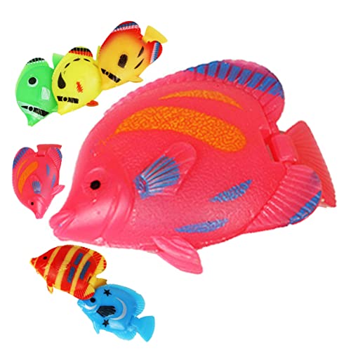 EXAOMBLE 8 Stück Simuliertes gefälschtes Fischspielzeug Fischglas Dekoration -Aquarium künstlicher Fisch Tank Schwimmendes Fischspielzeug Fisch-Modell Fischfigur Plastik EXAOMBLE 8 Stück Simuliertes gefälschtes Fischspielzeug Fischglas Dekoration -Aquarium künstlicher Fisch Tank Schwimmendes Fischspielzeug Fisch-Modell Fischfigur Plastik von EXAOMBLE