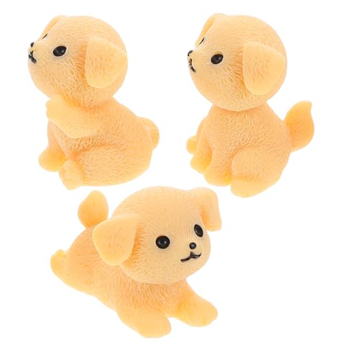 EXAOMBLE 3stücke Niedliche Retriever Miniatur Figuren Für Auto Dekoration Realistische Harz Welpen Ornamente Für Auto Innenraum Büro Schreibtisch Charmante Landschaftsdeko Orange EXAOMBLE 3stücke Niedliche Retriever Miniatur Figuren Für Auto Dekoration Realistische Harz Welpen Ornamente Für Auto Innenraum Büro Schreibtisch Charmante Landschaftsdeko Orange von EXAOMBLE