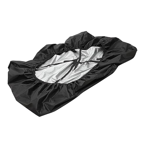 EXAOMBLE Kickerabdeckung Tischdecke Und Tischfußball Abdeckung Tischfußball Staubschutz Tischfußball Überzug tragbare Fußballtischabdeckung Tragbare Tischfußballabdeckung Oxford-Stoff Black von EXAOMBLE