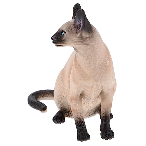 EXAOMBLE Kleine Katzenfigur Dekorative Katzenskulptur Aus Langlebigem Für Schlafzimmer Und Garten Lebendige Farben Tischdekoration Für Tierliebhaber EXAOMBLE Kleine Katzenfigur Dekorative Katzenskulptur Aus Langlebigem Für Schlafzimmer Und Garten Lebendige Farben Tischdekoration Für Tierliebhaber von EXAOMBLE