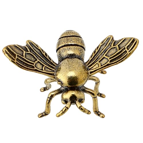EXAOMBLE Messing Schmuck Biene Ornament Hängen Biene Figurine Kreative Decor von EXAOMBLE