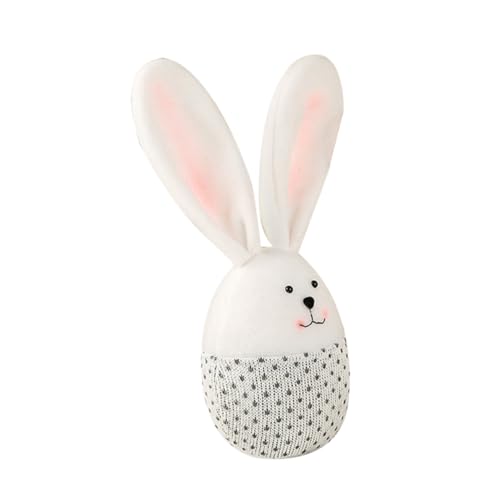 EXAOMBLE Osterhase Plüschtier Niedliche Hasenfigur aus Stabilem Material Österliche Frühlingsdekoration für Tisch Sofa Regal Kuscheliges Bunny für Familie und Freunde EXAOMBLE Osterhase Plüschtier Niedliche Hasenfigur aus Stabilem Material Österliche Frühlingsdekoration für Tisch Sofa Regal Kuscheliges Bunny für Familie und Freunde von EXAOMBLE