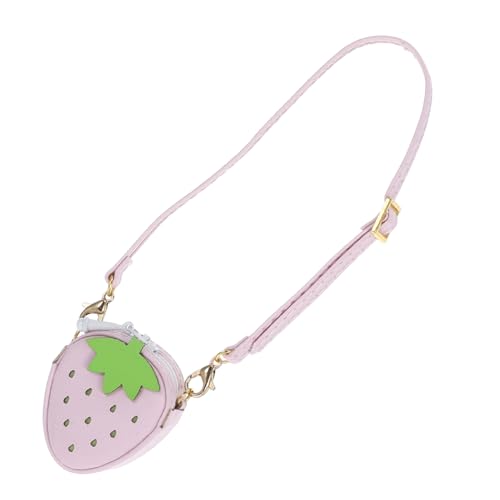 EXAOMBLE Puppen-Umhängetasche Puppe Mini-Obstbeutel süße Mini -Tasche süße Schlingbeutel Erdbeere Handtasche Kawaii Umhängetasche Kawaii geldbörse Erdbeerbaum Rosa EXAOMBLE Puppen-Umhängetasche Puppe Mini-Obstbeutel süße Mini -Tasche süße Schlingbeutel Erdbeere Handtasche Kawaii Umhängetasche Kawaii geldbörse Erdbeerbaum Rosa von EXAOMBLE
