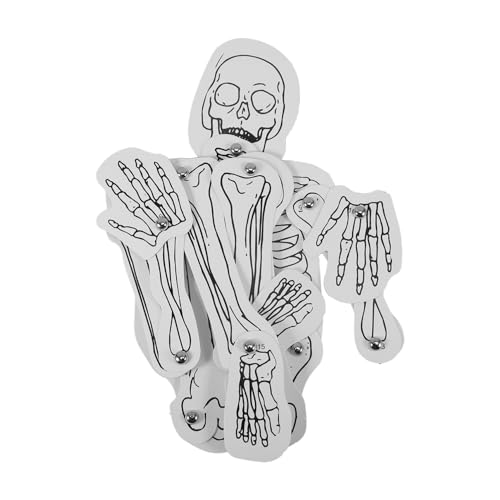 EXCEART 1 Populärwissenschaft über das menschliche Skelett menschlicher körper DIY-Skelett Figur Miniaturen Gehirn Raupe menschliche Skelettknochen Montage menschliches Skelett Papier Weiß EXCEART 1 Populärwissenschaft über das menschliche Skelett menschlicher körper DIY-Skelett Figur Miniaturen Gehirn Raupe menschliche Skelettknochen Montage menschliches Skelett Papier Weiß von EXCEART