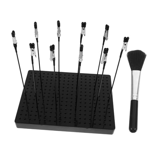 EXCEART 1 Satz Modell Farbbasis Memohalter Biegsame Krokodilklemmen Sticks Metall Modell Malständer Basishalter Modellbauteile Miniatur Modellhalter Metall Reinigungsbürste von EXCEART