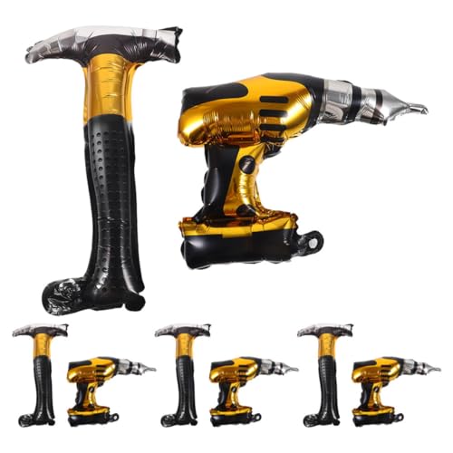 EXCEART Reparaturwerkzeuge Für Aluminiumfolienballons – 8-teiliges Set Mit Hammer Und Bohrer – EXCEART Reparaturwerkzeuge Für Aluminiumfolienballons – 8-teiliges Set Mit Hammer Und Bohrer – von EXCEART