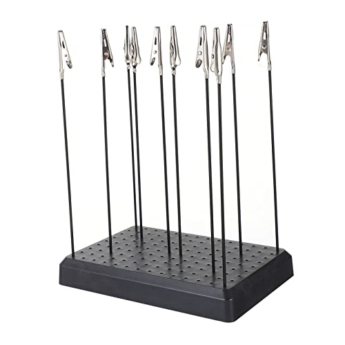EXCEART 1 Set Maltisch Rührer Reiniger Palette Kosmetik Extender Pool Clips Airbrush Rosa Mopp Eimer Gestell Schrubberstation Organizer Halter Kugelklemmen Glanzquasten von EXCEART