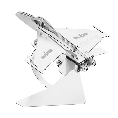 EXCEART 1 Stück Kampfjet-Modell Flugzeug-skulptur Desktop-Ornament Schrankdekor Flugzeugmodell Kampfmodell Aus Metall Flugmodell Aus Metall Silver Rostfreier Stahl EXCEART 1 Stück Kampfjet-Modell Flugzeug-skulptur Desktop-Ornament Schrankdekor Flugzeugmodell Kampfmodell Aus Metall Flugmodell Aus Metall Silver Rostfreier Stahl von EXCEART