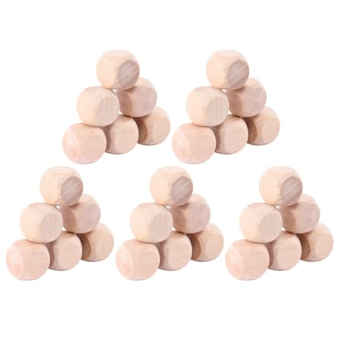 EXCEART 100 Stücke Blanko Holzwürfel 16mm Bastelwürfel Blankowürfel Gebetswürfel Natürliche Würfel Holzblöcke Bauklötze zum Bemalen für Kinder Holzpuzzle DIY Basteln Montessori Spielzeug EXCEART 100 Stücke Blanko Holzwürfel 16mm Bastelwürfel Blankowürfel Gebetswürfel Natürliche Würfel Holzblöcke Bauklötze zum Bemalen für Kinder Holzpuzzle DIY Basteln Montessori Spielzeug von EXCEART