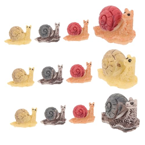 EXCEART 12St Mikrolandschaftsschnecke Mini-Dinosaurier Haustierschnecke Knick Pädagogische Schneckenfigur Nippes Animal Figures Cute Decoration Mikroszenendekor Schneckenschmuck Kunstharz EXCEART 12St Mikrolandschaftsschnecke Mini-Dinosaurier Haustierschnecke Knick Pädagogische Schneckenfigur Nippes Animal Figures Cute Decoration Mikroszenendekor Schneckenschmuck Kunstharz von EXCEART