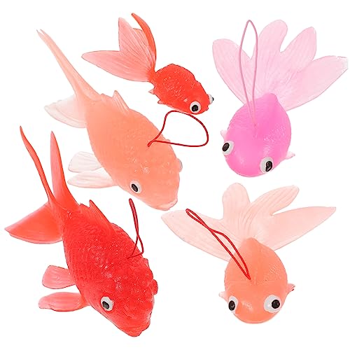 EXCEART 15Stücke Teiliges Weichem Für Realistische Fischfiguren Zur Dekoration Von Aquarien Für Drinnen Und Draußen von EXCEART