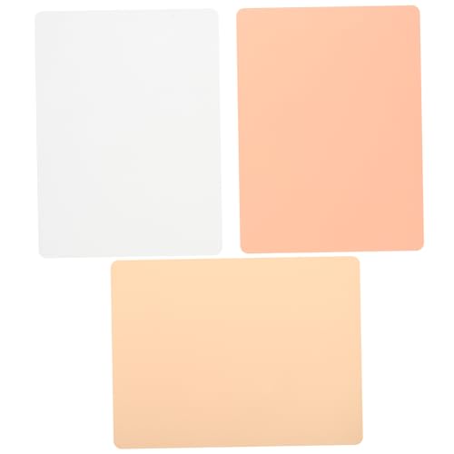 EXCEART 3 Stück Lehrmaterial aus Kunstleder Make-up-Trainingsgesicht Tattoo Praxis Haut silikon Bad Tattoo übungshaut silikon Haut versorgung Requisiten für Make-up-Übungen Kieselgel von EXCEART