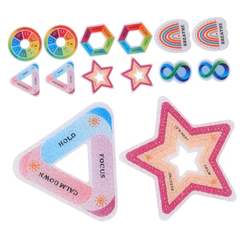 EXCEART 30 Stück Aufkleber Mit Rauer Textur Beruhigende Aufkleber Selbstklebender Telefonständer Etiketten Pops Angstlinderung Fidgets Punkte Fidget Artikel Für Erwachsene EXCEART 30 Stück Aufkleber Mit Rauer Textur Beruhigende Aufkleber Selbstklebender Telefonständer Etiketten Pops Angstlinderung Fidgets Punkte Fidget Artikel Für Erwachsene von EXCEART