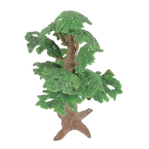 EXCEART 4 Stück Grüner Landschaftsahorn Zuglandschaftsmodell Mini-modellbäume Grüne Gefälschte Bäume Mini-Baum-bastelarbeiten Modellbaum Für Den Garten Puppenzubehör Eiche Kind Palme Tisch von EXCEART