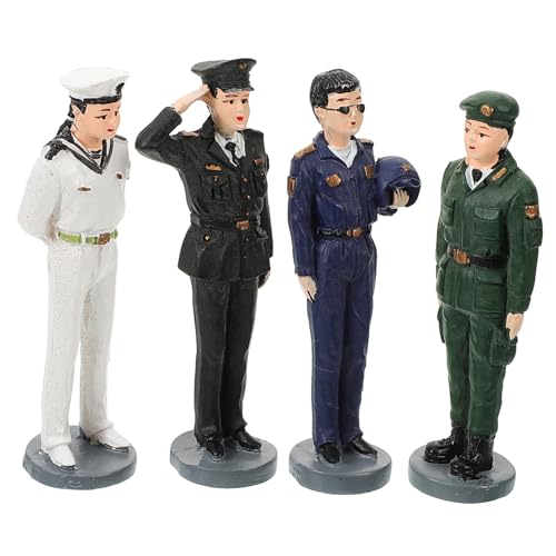 EXCEART 4-teiliges Set Sandtischfiguren Miniatur Menschen Soldaten Bausatz Bausätze Scheibengardinen Mini-Soldat-Dekoration Zugfiguren Leute Mini-Soldat-spielset- Harz EXCEART 4-teiliges Set Sandtischfiguren Miniatur Menschen Soldaten Bausatz Bausätze Scheibengardinen Mini-Soldat-Dekoration Zugfiguren Leute Mini-Soldat-spielset- Harz von EXCEART