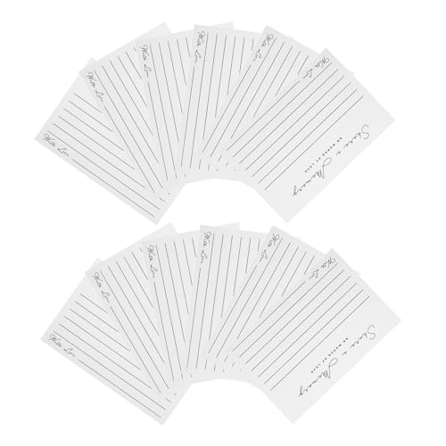 EXCEART 50 Blatt Weihnachtskarte up Grußkarten Blankokarten für Hochzeitsfeier EXCEART 50 Blatt Weihnachtskarte up Grußkarten Blankokarten für Hochzeitsfeier von EXCEART
