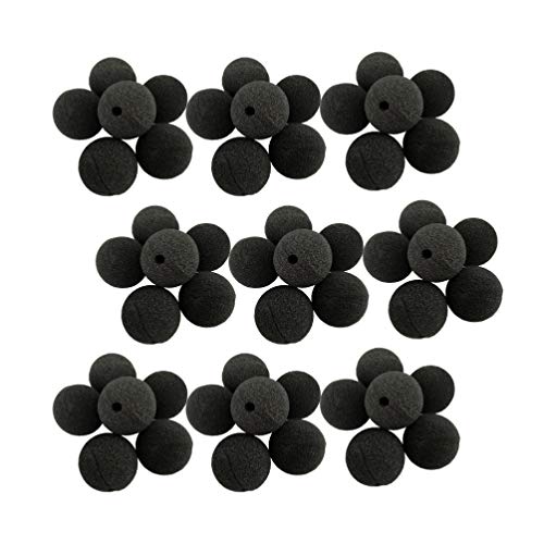 EXCEART 50Pcs Schwarz Clown Nase Erwachsene & Kinder Schöne Schaum Nase Dekorationen für Karneval Party Circus Thema Party EXCEART 50Pcs Schwarz Clown Nase Erwachsene & Kinder Schöne Schaum Nase Dekorationen für Karneval Party Circus Thema Party von EXCEART