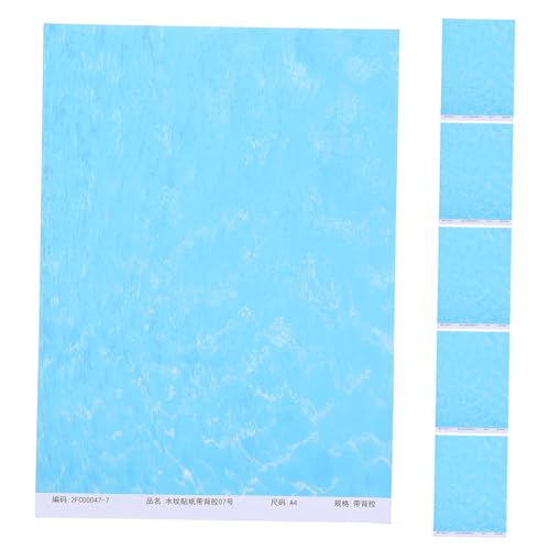 EXCEART 6 Stück Teiliges Wasserwellen Papieraufkleber mit Realistischer Wasserstruktur Ultradünn und Faderesistent für DIY Mikro Landschaftsmodelle zur Pooldekoration und Fließwasser EXCEART 6 Stück Teiliges Wasserwellen Papieraufkleber mit Realistischer Wasserstruktur Ultradünn und Faderesistent für DIY Mikro Landschaftsmodelle zur Pooldekoration und Fließwasser von EXCEART
