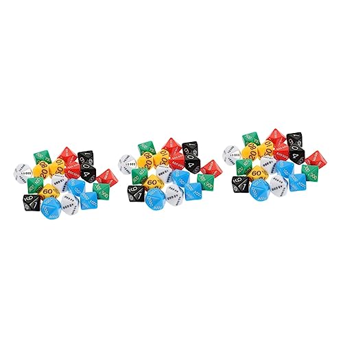 EXCEART 72 Stück Platzwert Würfel Klassisches Spielzeug Gehirn Spielzeug Lernspielzeug Würfel Spielzeug Würfelspiel Multifunktions Kleine Würfel Partybedarf von EXCEART