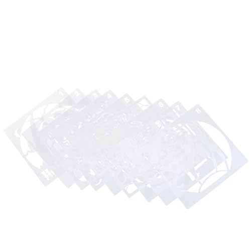 EXCEART 9 Teilige Halloween Schnitzschablone Halloween Zeichenschablonen Zeichenvorlagen Für Halloween Malvorlagen Hohle Malvorlage Abs Weiß EXCEART 9 Teilige Halloween Schnitzschablone Halloween Zeichenschablonen Zeichenvorlagen Für Halloween Malvorlagen Hohle Malvorlage Abs Weiß von EXCEART
