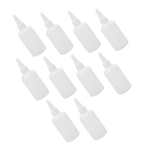 EXCEART Gewürz-Squeeze-Flasche 60 Stück Spitze Flaschen Soßenspender Gewürzspender Quetschflaschen Für Flüssigkeiten Quetschflaschen Für Shampoo Weiße Soße Ketchup Quetschflasche von EXCEART
