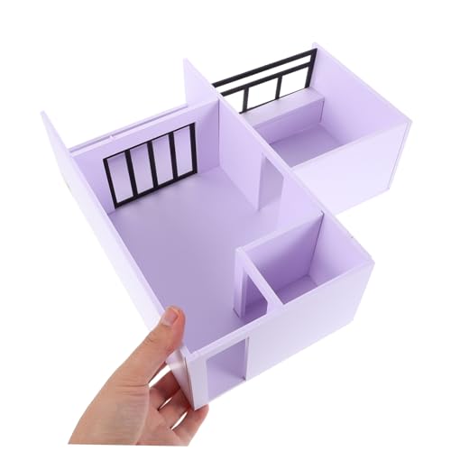 EXCEART Maßstab DIY Hausmodell Bausatz Unfertiges Architekturmodell ohne Innendetails für Bastelbegeisterte Lernzwecke und Professionelle Raumplanung EXCEART Maßstab DIY Hausmodell Bausatz Unfertiges Architekturmodell ohne Innendetails für Bastelbegeisterte Lernzwecke und Professionelle Raumplanung von EXCEART