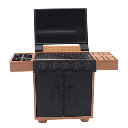 EXCEART Miniatur Grillzubehör Puppenhaus Modell Dauerhaftes Spielküchen Equipment Realistisches Camping Zubehör für Modellbau und Deko Sammler EXCEART Miniatur Grillzubehör Puppenhaus Modell Dauerhaftes Spielküchen Equipment Realistisches Camping Zubehör für Modellbau und Deko Sammler von EXCEART