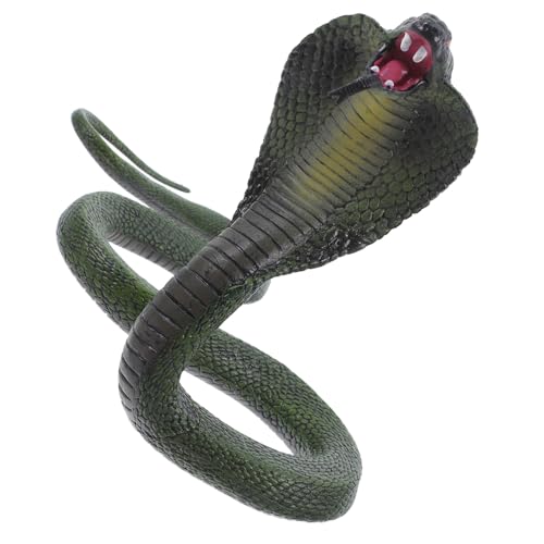 EXCEART -Modell kniffliges Flexible Schlangentier-Spielzeugstatue Tierfigur lebensechte Schlange Streich und verachten kleine Spielsachen Plastik Olive Green EXCEART -Modell kniffliges Flexible Schlangentier-Spielzeugstatue Tierfigur lebensechte Schlange Streich und verachten kleine Spielsachen Plastik Olive Green von EXCEART